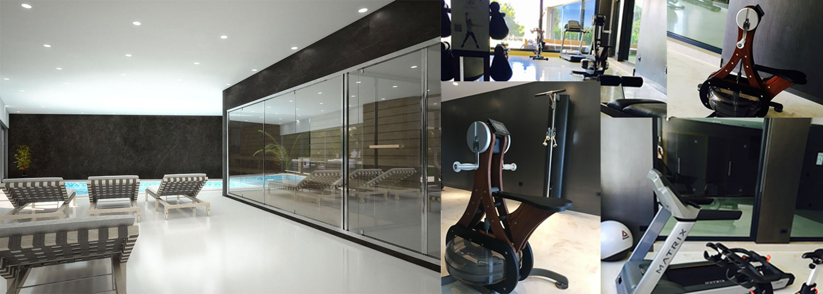 Banjole – private vila gym