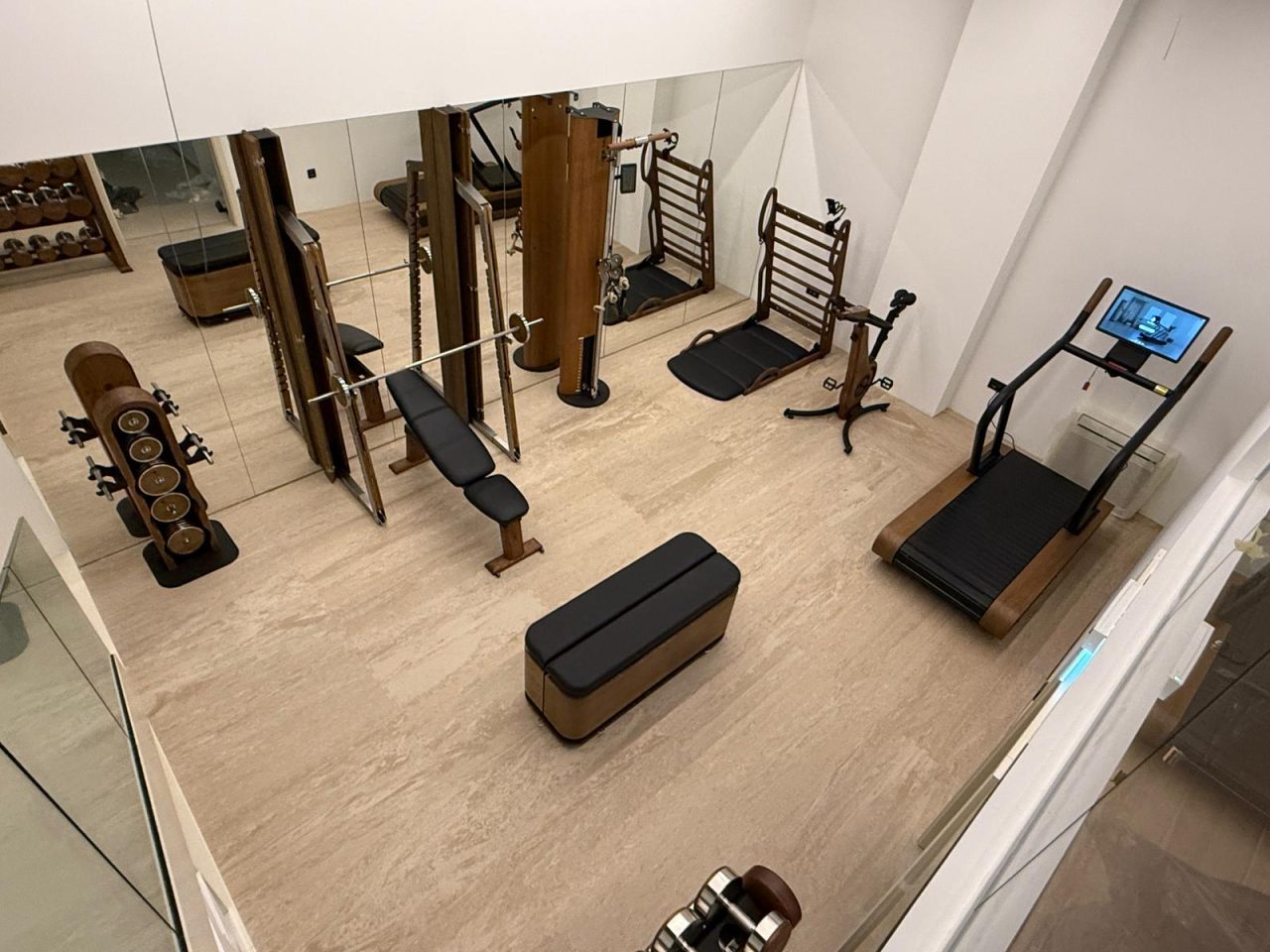 Allegheny plaza – privatni fitness prostor za stanare zgrade